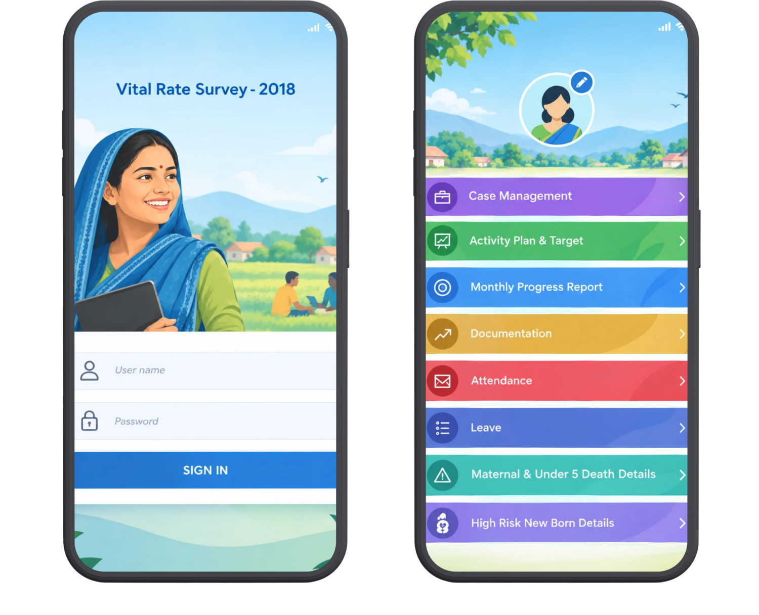 GIS based CSR mobile app
