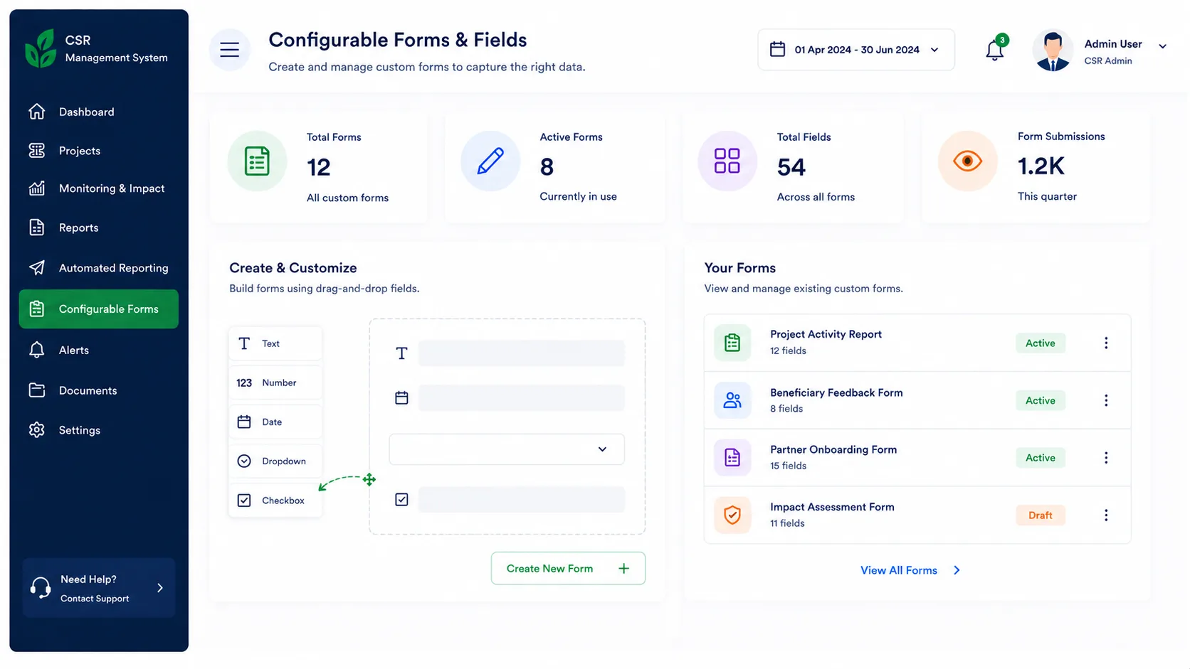 configurable-forms-and-fields